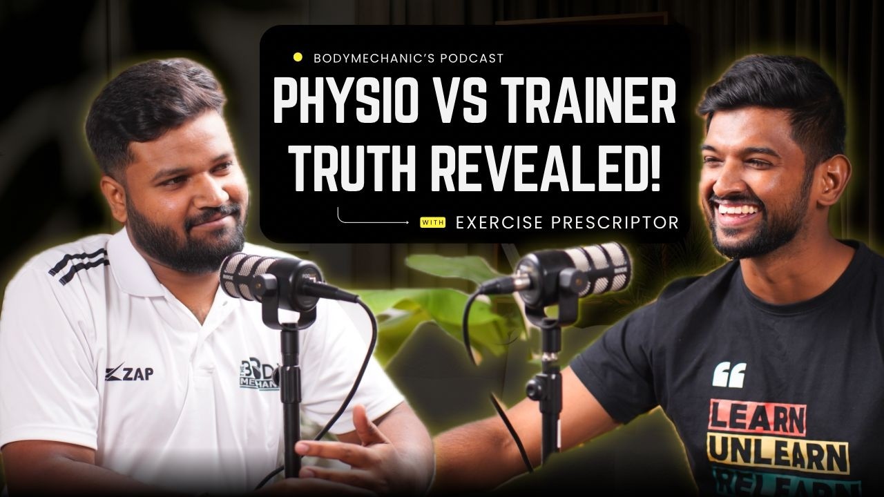 Are Fitness trainers replacing Physiotherapist?🤔 | Honest debate💯 ft. Exercise Prescriptor