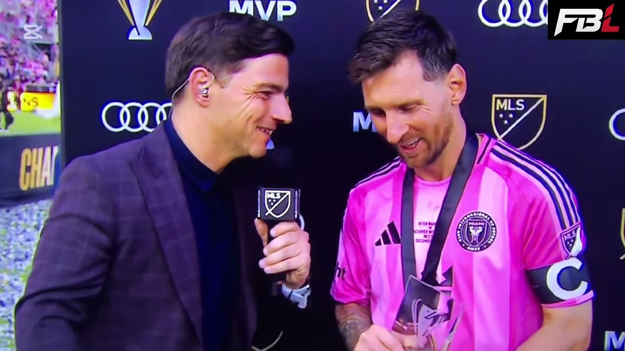 Messi: &ldquo;I want to say goodbye to Busquets and Alba!&rdquo; | Inter Miami 3-1 Vancouver | MLS Cup