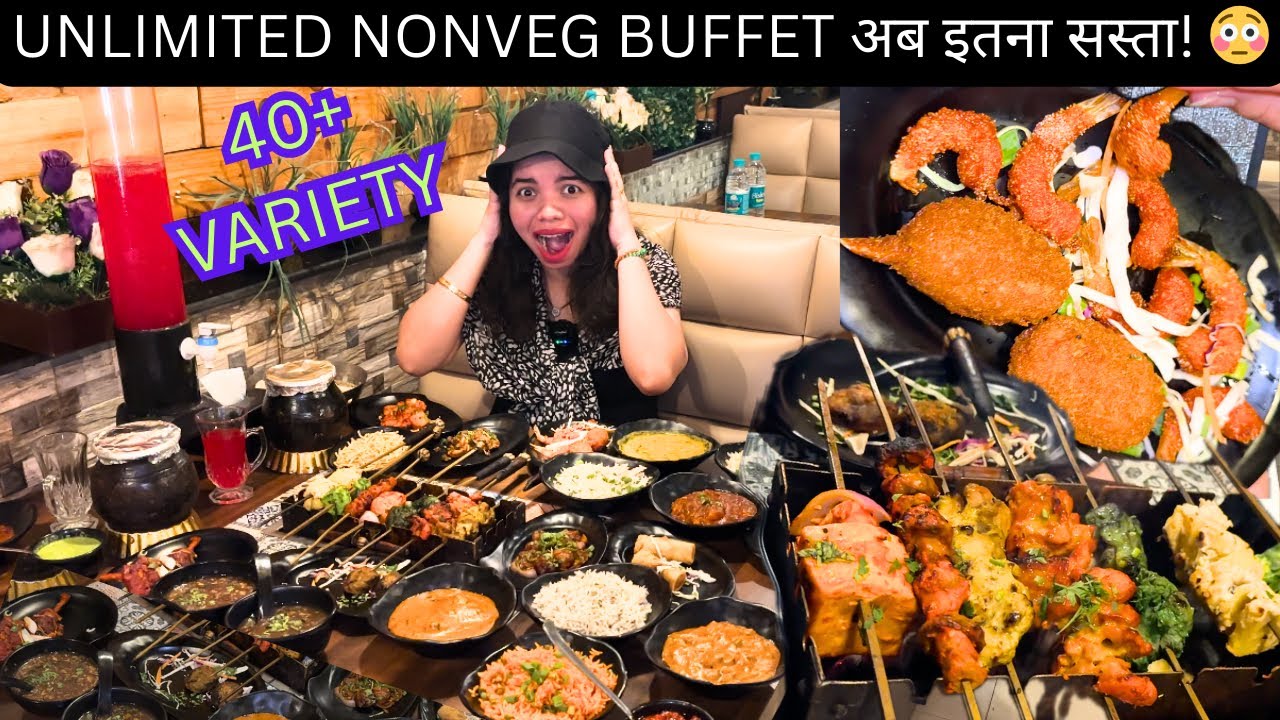 😳Only 649/- Seafood Nonveg Unlimited Buffet|| Best Buffet in Mumbai 📍