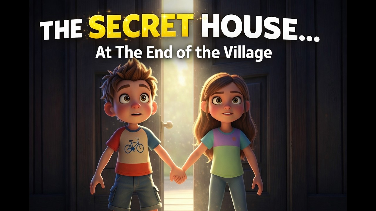 The Secret at the End of the Village 🚲✨ | A Magical Story About Courage & Adventure