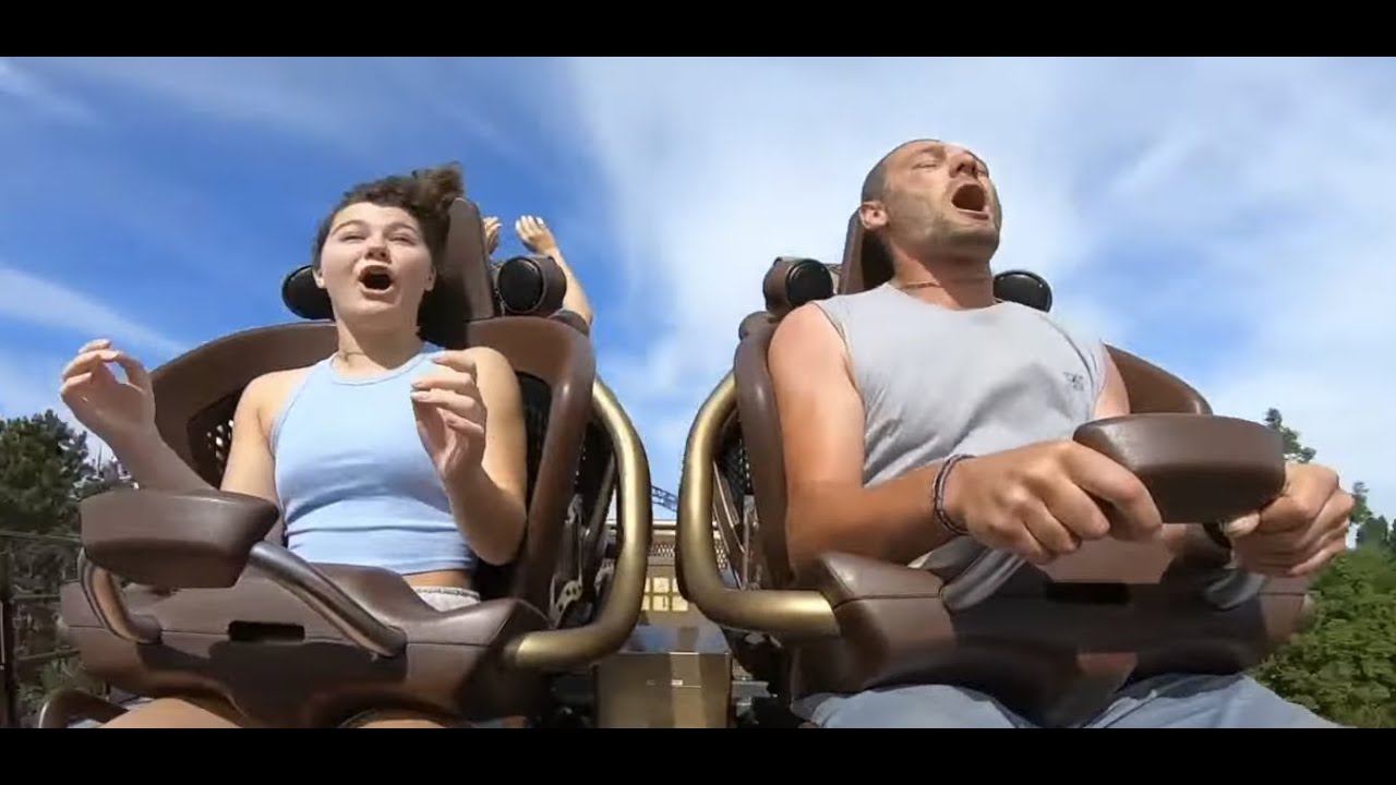 🎢  Ride to Happiness launched coaster at Plopsaland de Panne official Mack Rides video