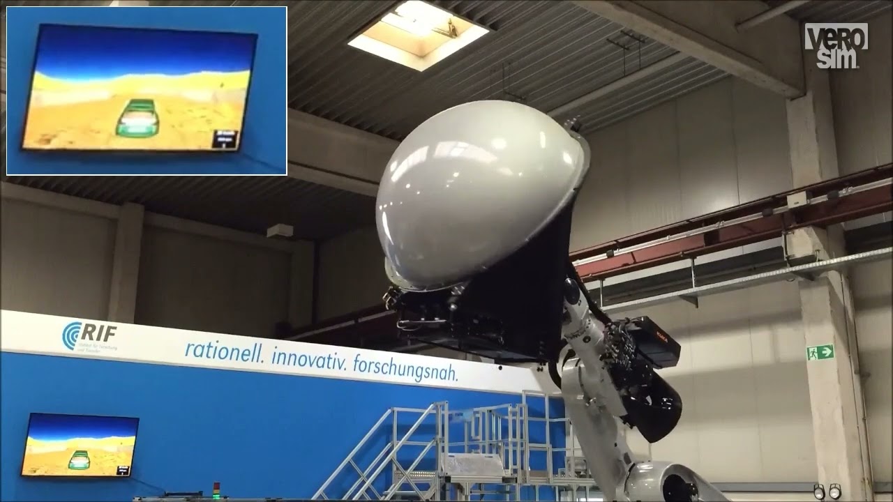 Immersive simulation of driving dynamics