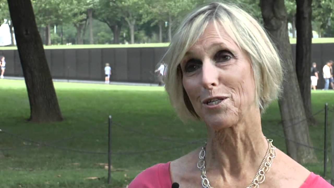 Father's Day 2012 at the Vietnam Wall with Pam Cain