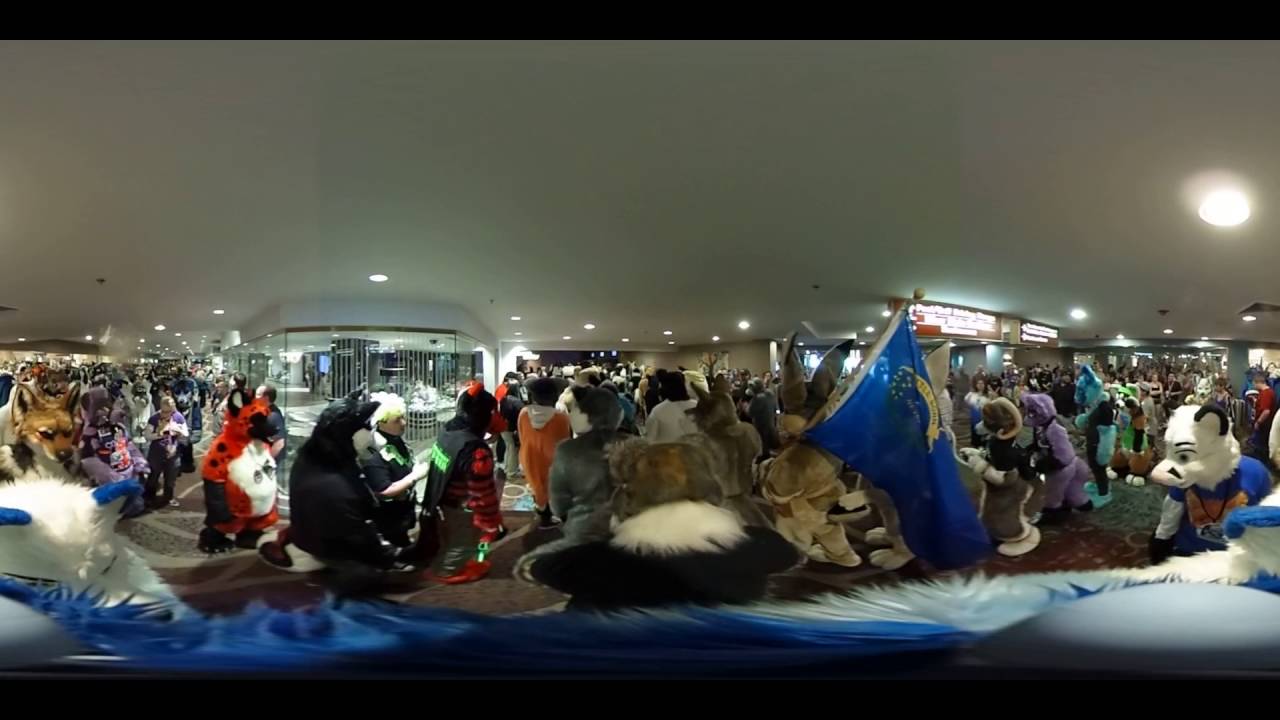 BLFC 2016 Fursuit Festival: The Great Fursuit Queue Completes