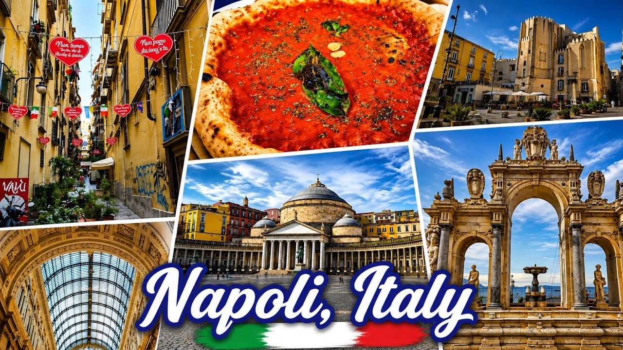 Walking tour in Naples, Italy 🇮🇹 