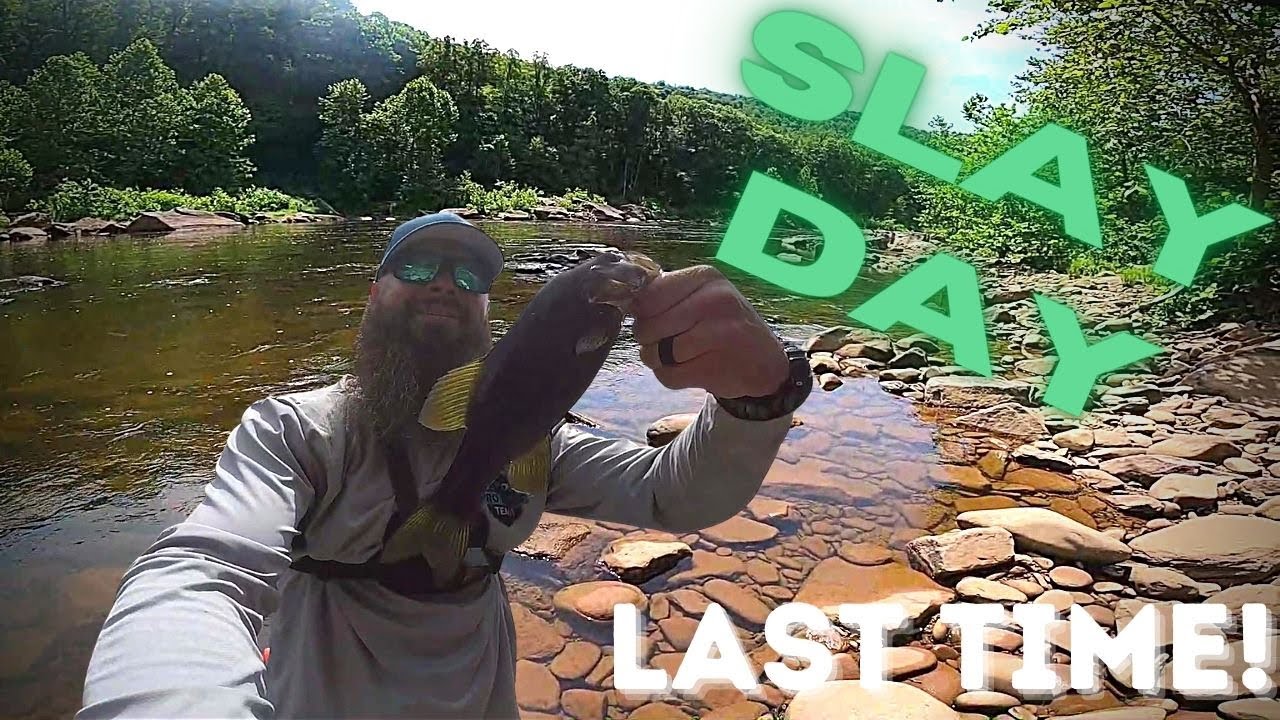 Cheat River SMALLMOUTH SLAY | LAST TIME Bouldering For Bronzebacks