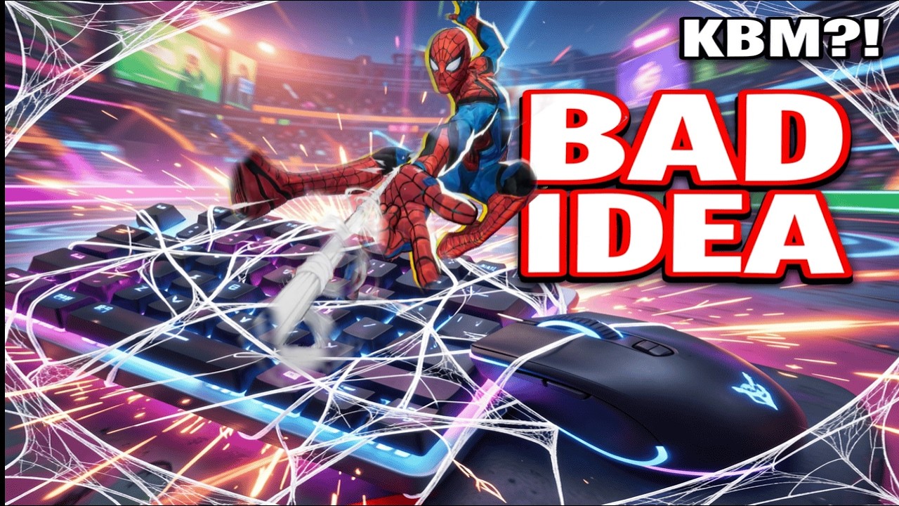 Spider-Man on Keyboard & Mouse Was a Mistake…