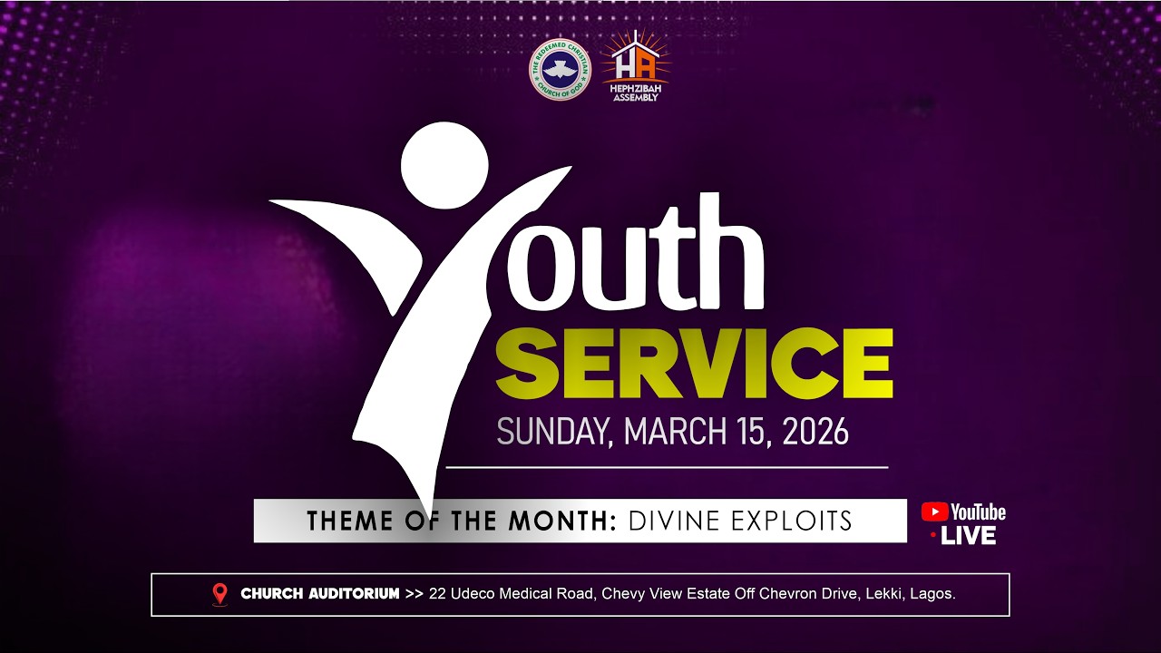 YOUTH SUNDAY SERVICE | RCCG Hephzibah Assembly | Sunday | March 14 2026
