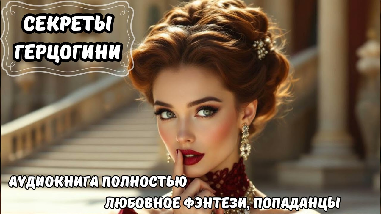 АУДИОКНИГА ПОЛНОСТЬЮ 💃СЕКРЕТЫ ГЕРЦОГИНИ 🍓🌳 ЛЮБОВНОЕ ФЭНТЕЗИ