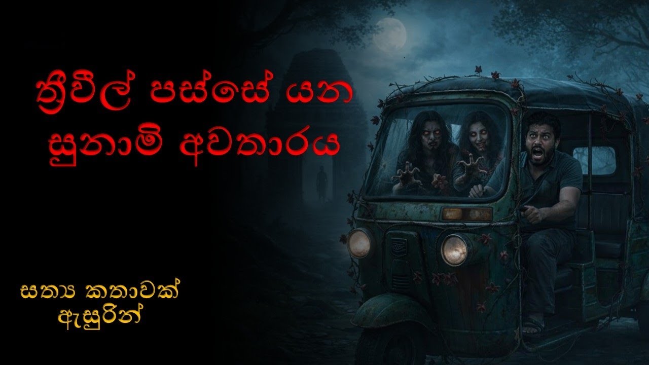 ත්‍රීවීල් පස්සේ යන සුනාමි අවතාරය I The Tsunami Ghost that Follows the Three-wheeler