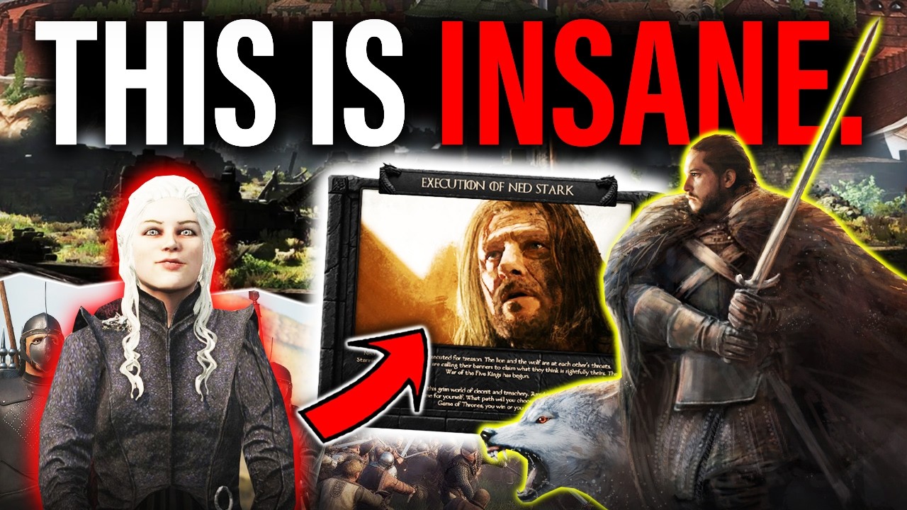 Этот ОГРОМНЫЙ мод для Bannerlord наконец-то отдаёт должное &laquo;Игре престолов&raquo;.