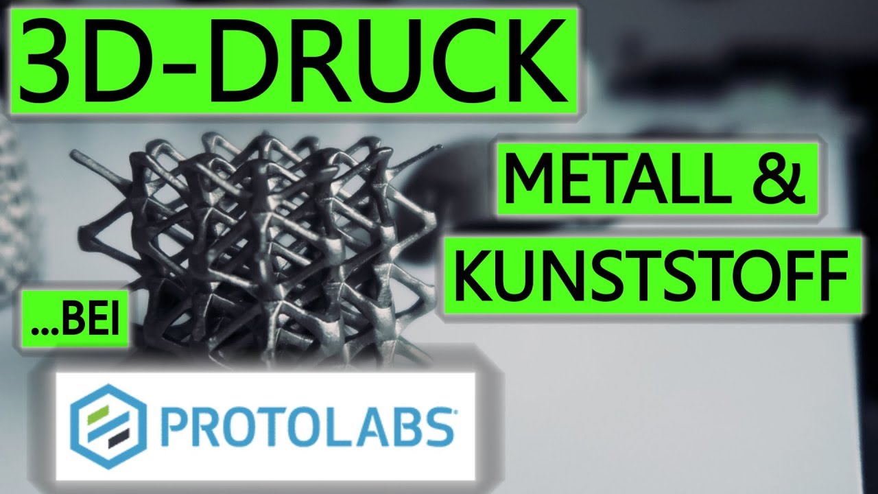 3D Druck mit Metall und Kunststoff bei Protolabs