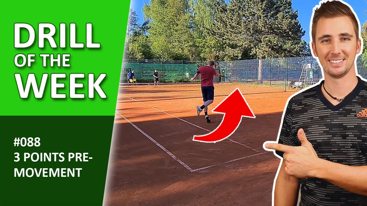 Tennis Spieleröffnung trainieren mit DIESER Übung - Vorhand Inside & Rückhand #088 Drill of the Week
