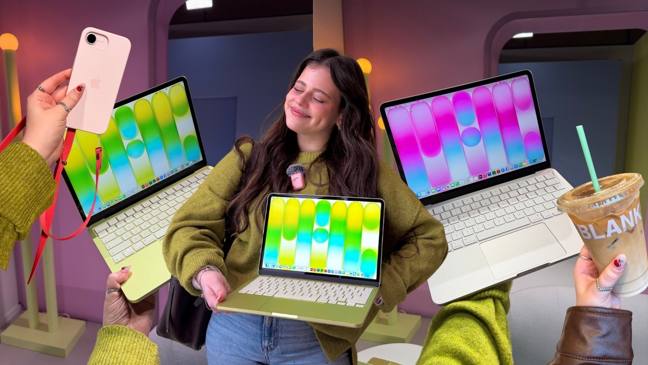 I WENT TO NEW YORK TO SEE THE MACBOOK NEO *finally A BLUSH MACBOOK!!!👩🏻‍💻💻✨