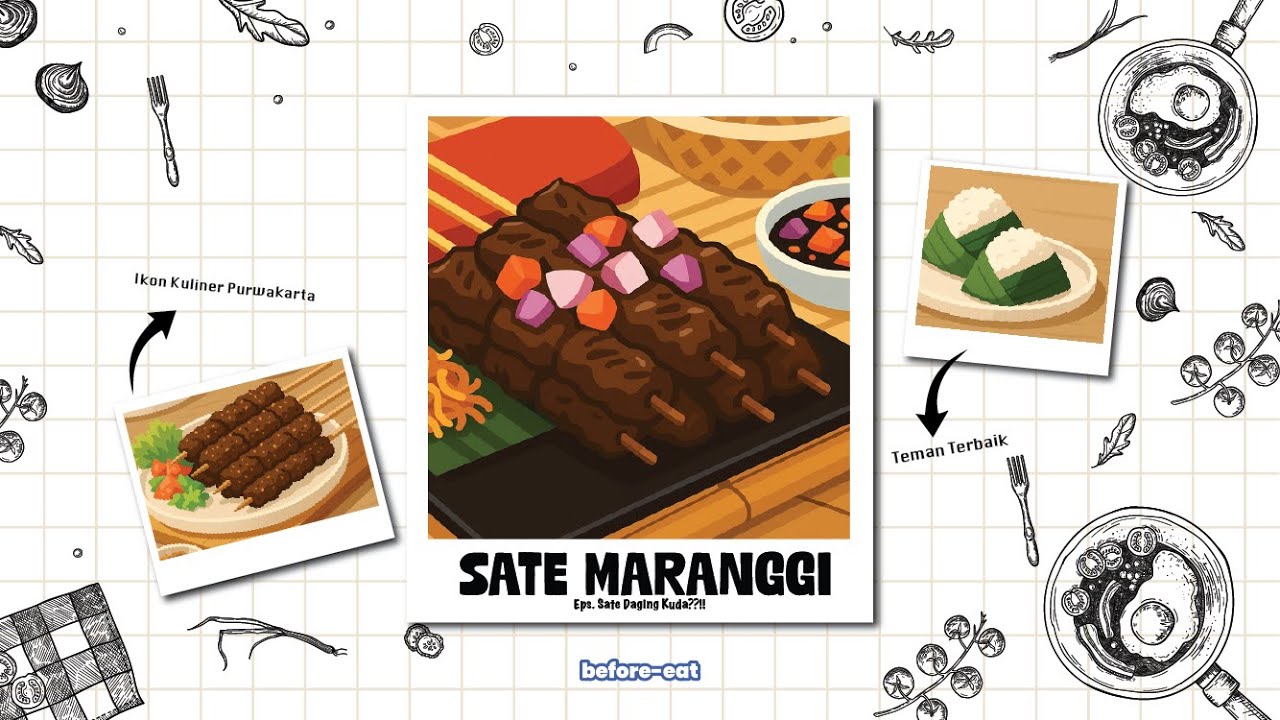Awal Hidup Sate Maranggi, BUKAN dari Daging Sapi??