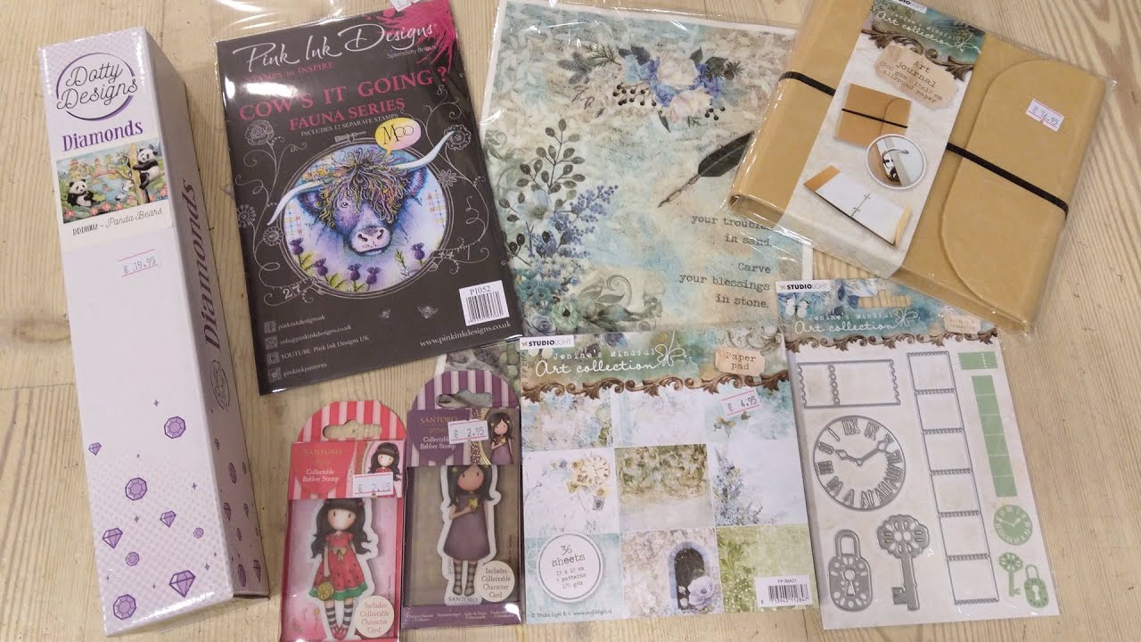 Uitpakken Gorjuss, Dotty Designs Diamondpaintings, Jenine's Mindful Art Collection en meer!