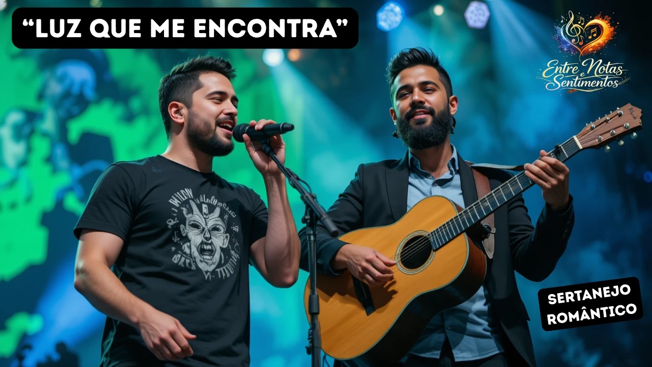 🔥 LUZ QUE ME ENCONTRA – Sertanejo Ao Vivo 2026 | Dupla Sertaneja Emociona o Brasil 🎤🎸