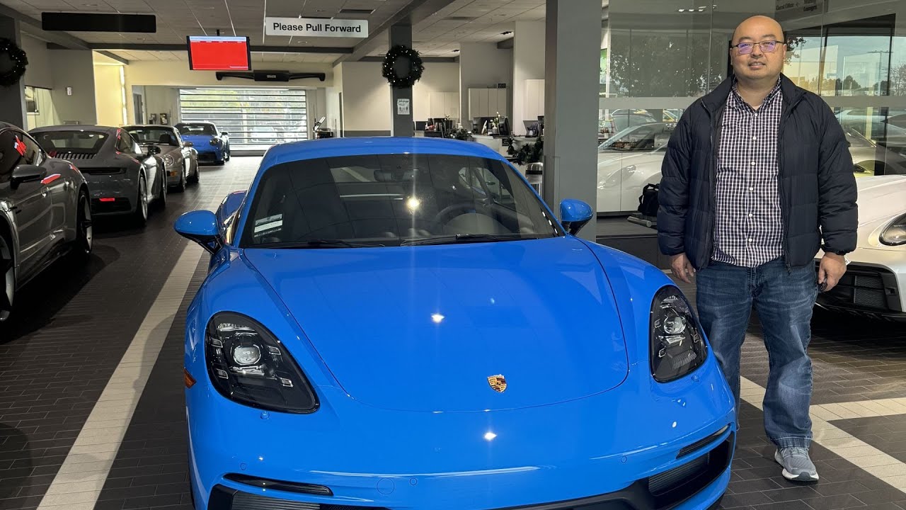 It's here!  My very first Porsche.