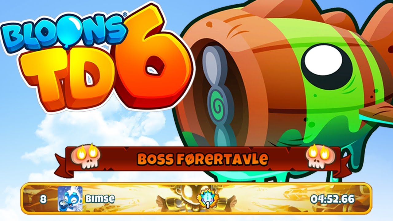 VI FIK EN TOP 10 *RANKED* BOSS TID - Bloons TD 6