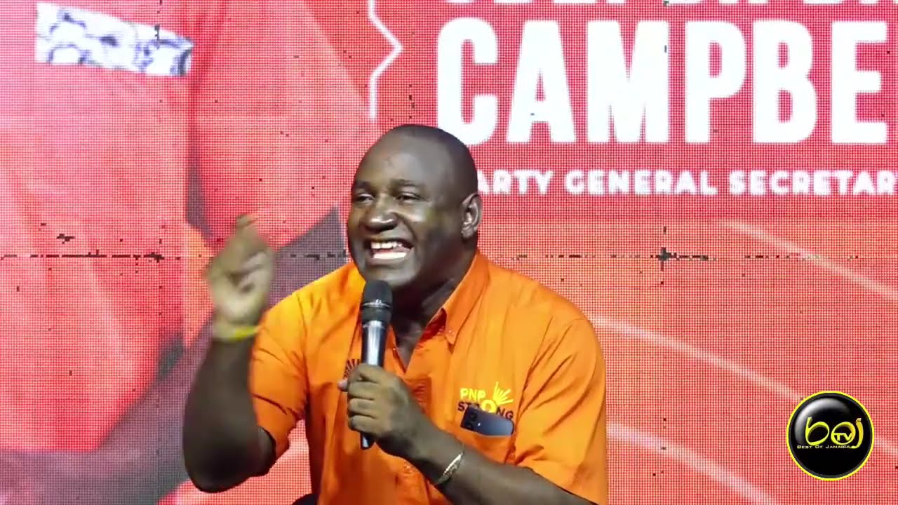 Dr Dayton Campbell |PNP Hanover Parish Meeting |July 18, 2025 |Sandy Bay Primary School