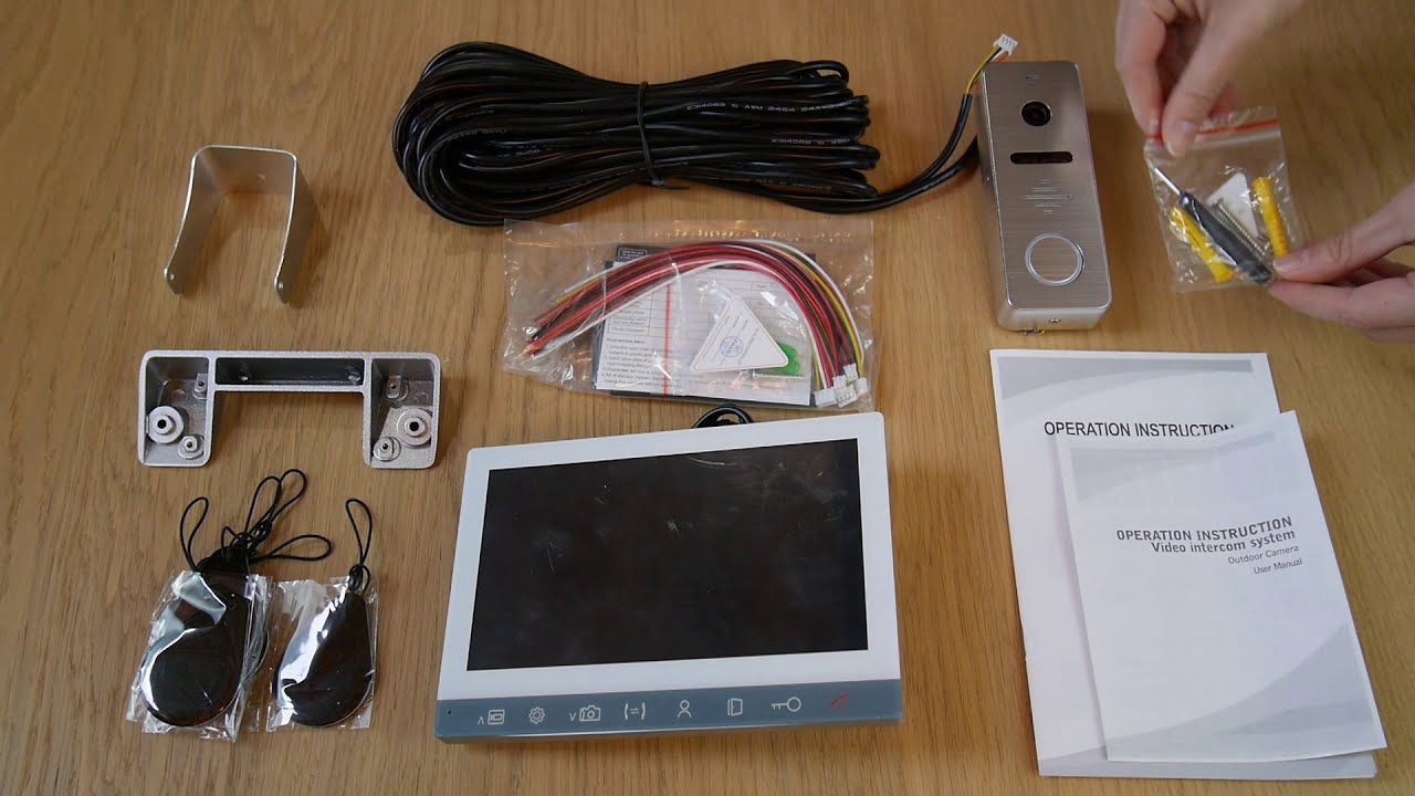 Videointerfoane cu comunicare bidirectionala videointerfon wireless Verifică-l! Morningtech 7&rdquo;