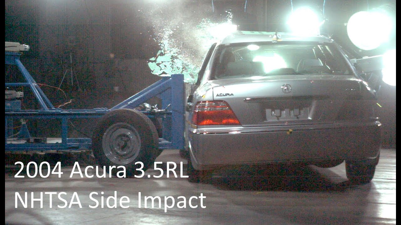 1999-2004 Acura 3.5RL / Honda Legend NHTSA Side Impact