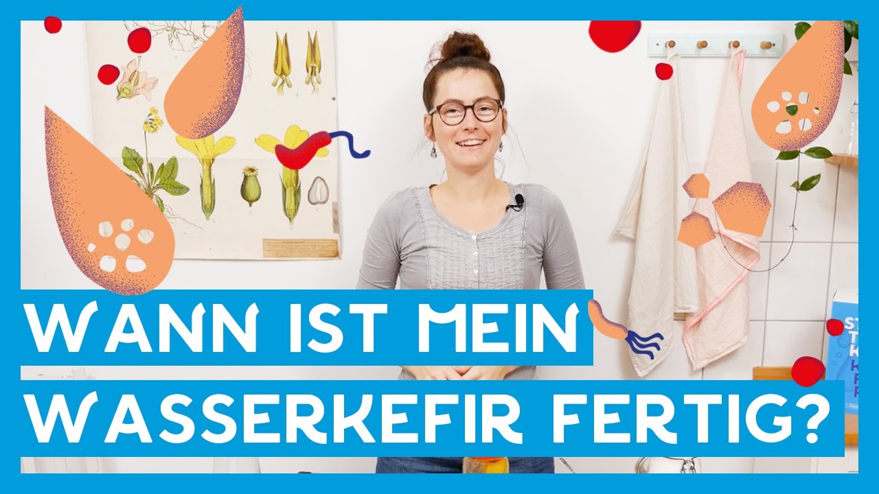 Wann ist mein Wasserkefir fertig? ⏰ I Ernten und Abfüllen I Lagerung