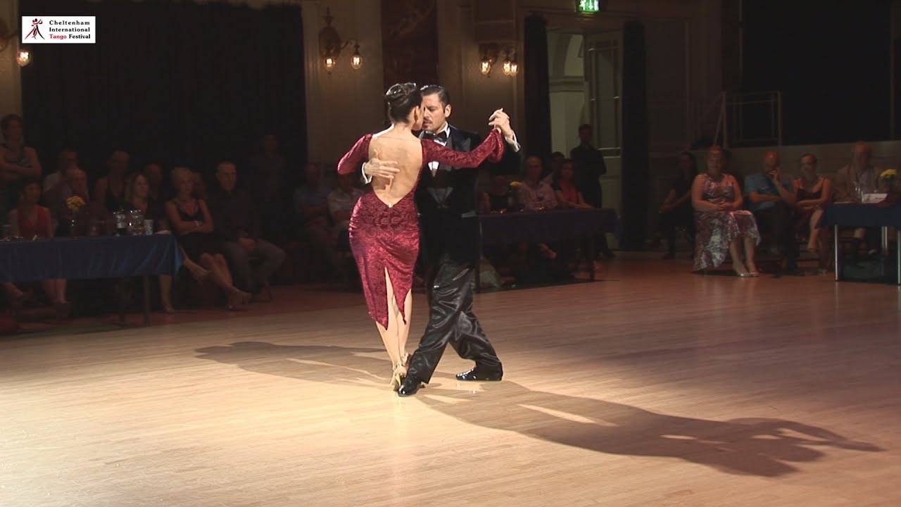 2017 Yanina and Neri dance tango to Una Fija at Cheltenham International Tango Festival
