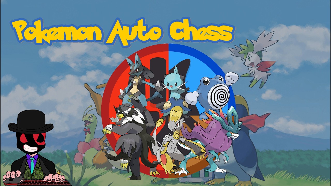 Kung Fu Water Dragons. Pokemon Auto Chess. 8 Figting, 6 Water, 3 Dragon.