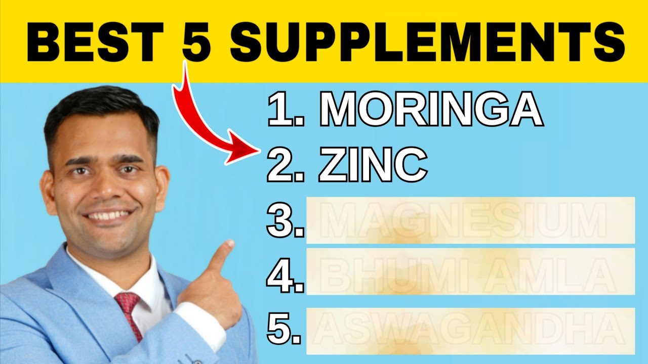 Top 5 Supplements for a Strong & Healthy Body | Stay Fit & Healthy - Dr. vivek Joshi