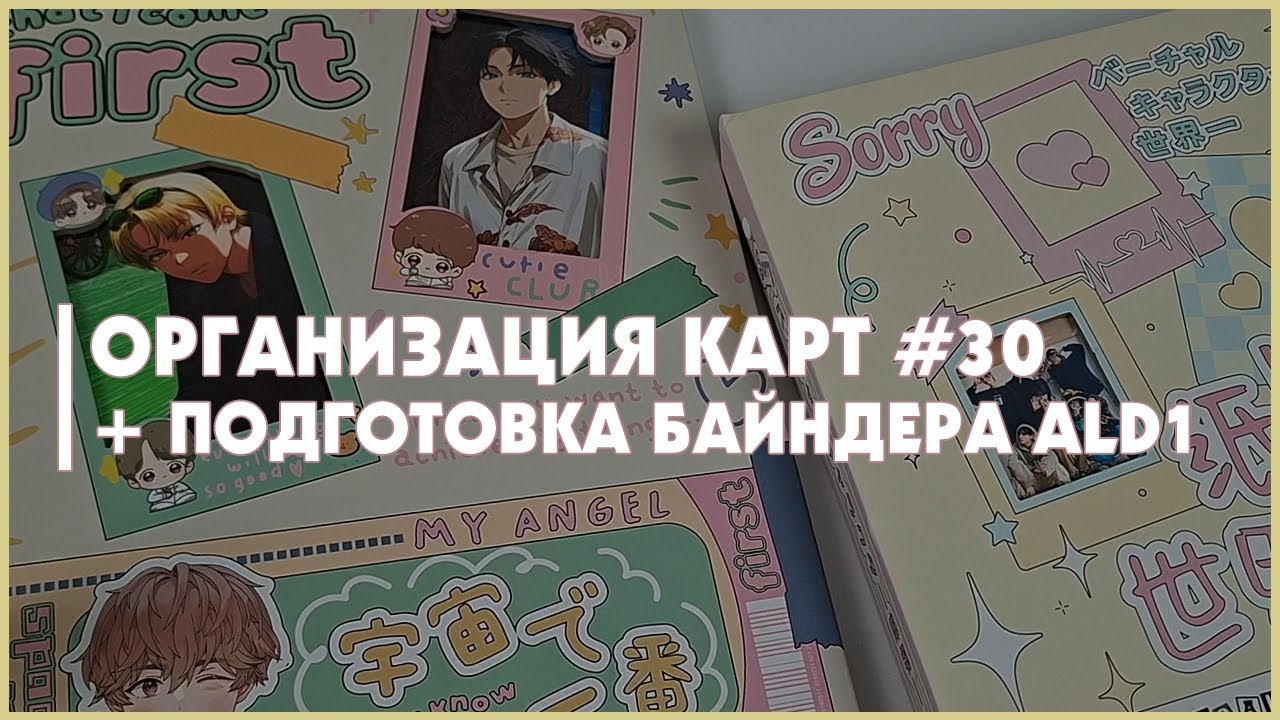 организация биндера 🍒 ald1, adp, bnd, enhypen, &team, cye, ive и другие 🍒 организация карт