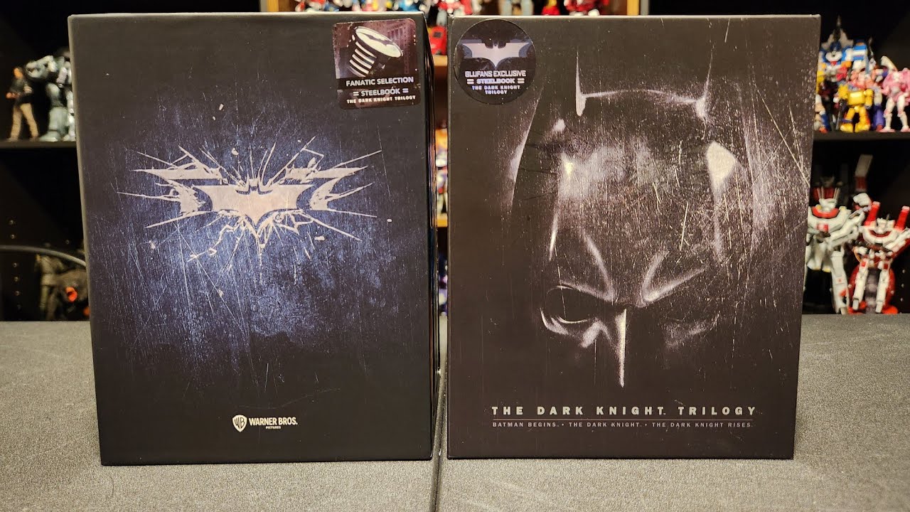 Episode 522 - Fanatic Selection vs Blufans The Dark Knight Trilogy 4K Set Comparison (Media Psychos)