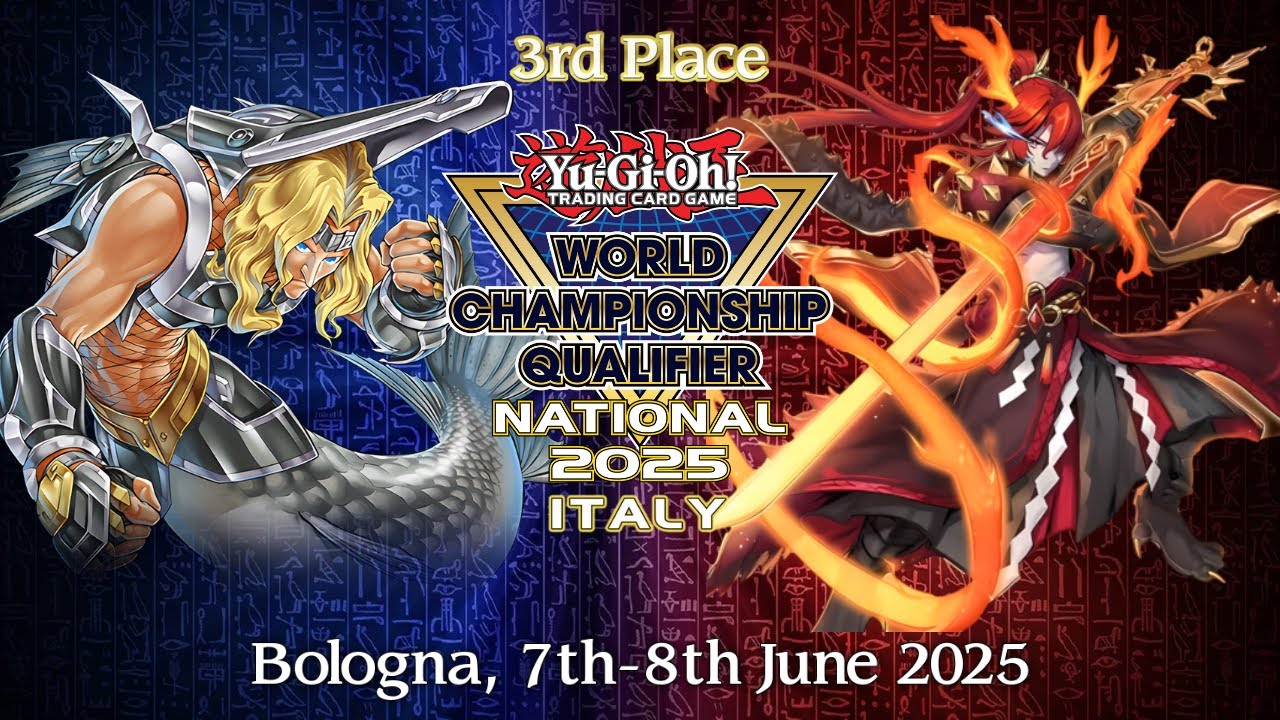 WCQ NATIONAL BOLOGNA │ Mermail Atlantean VS Ryzeal Mitsurugi │ 3rd Place Yu-Gi-Oh! June 2025