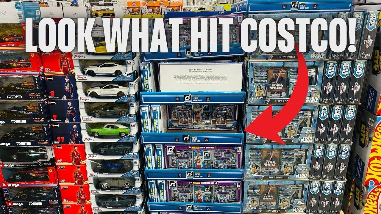 🚨ПОСМОТРИТЕ, ЧТО Я НАШЕЛ В COSTCO! НАБОР DONRUSS COSTCO 2025 ГОДА! ЛУЧШИЙ ТОВАР НА СВЕЖЕМ МЕСТЕ! 🔥