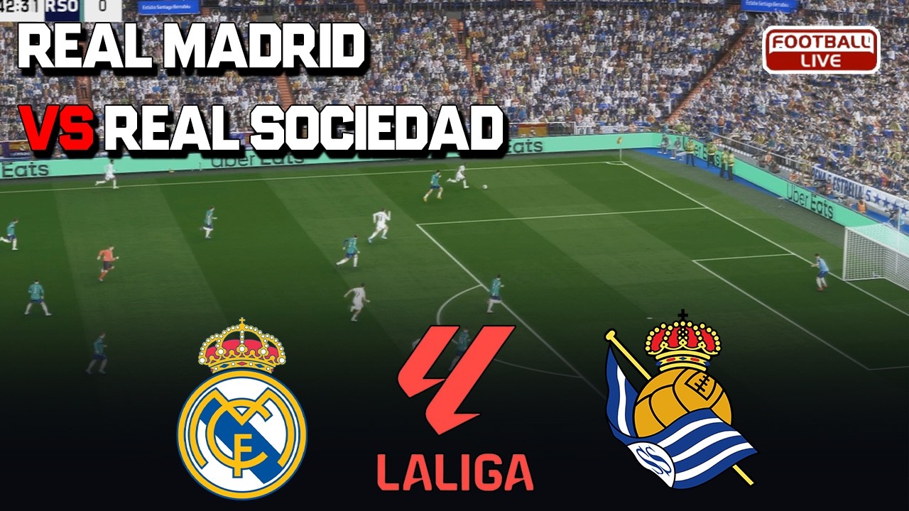 Real Madrid vs Real Sociedad | La Liga | Full Match Highlight Feb-2026