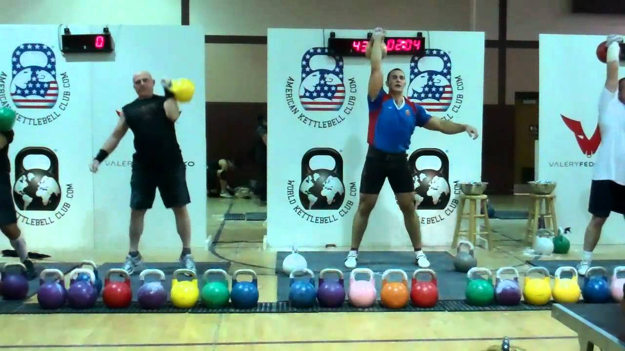 Ivan Denisov One Arm Jerk 48kg 6 min 20 rpms