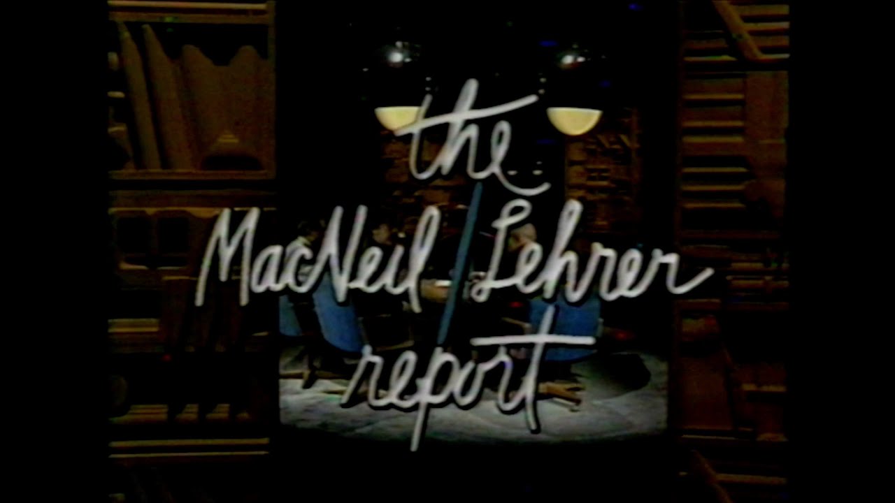 End Credits of The MacNeil/Lehrer Report (PBS, 1980)
