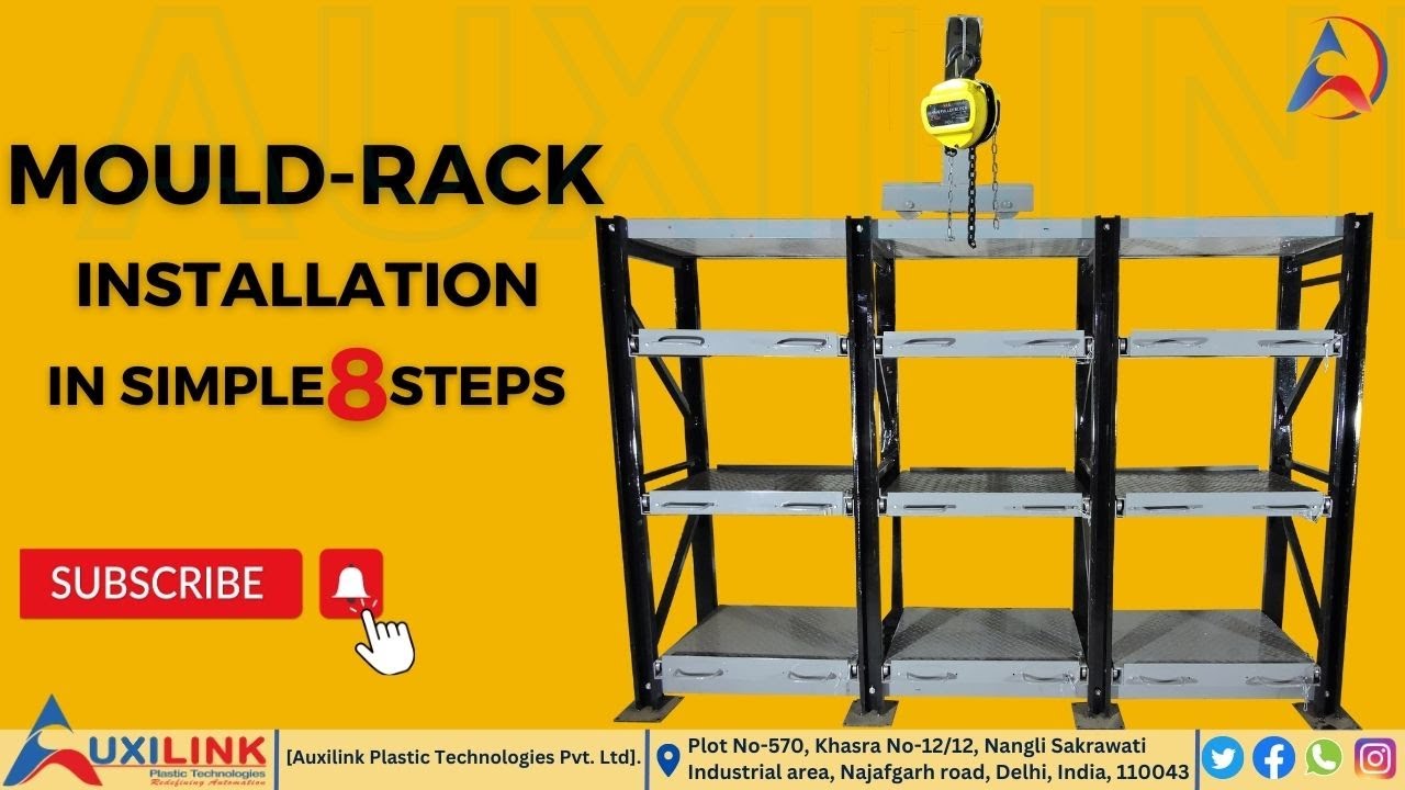 Mould-Rack Installation in simple 8 steps!!