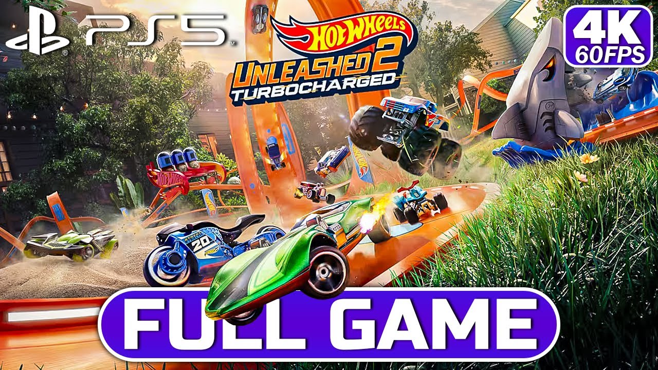 HOT WHEELS UNLEASHED 2: Turbocharge Full Gameplay Walkthrough | 4K 60FPS
