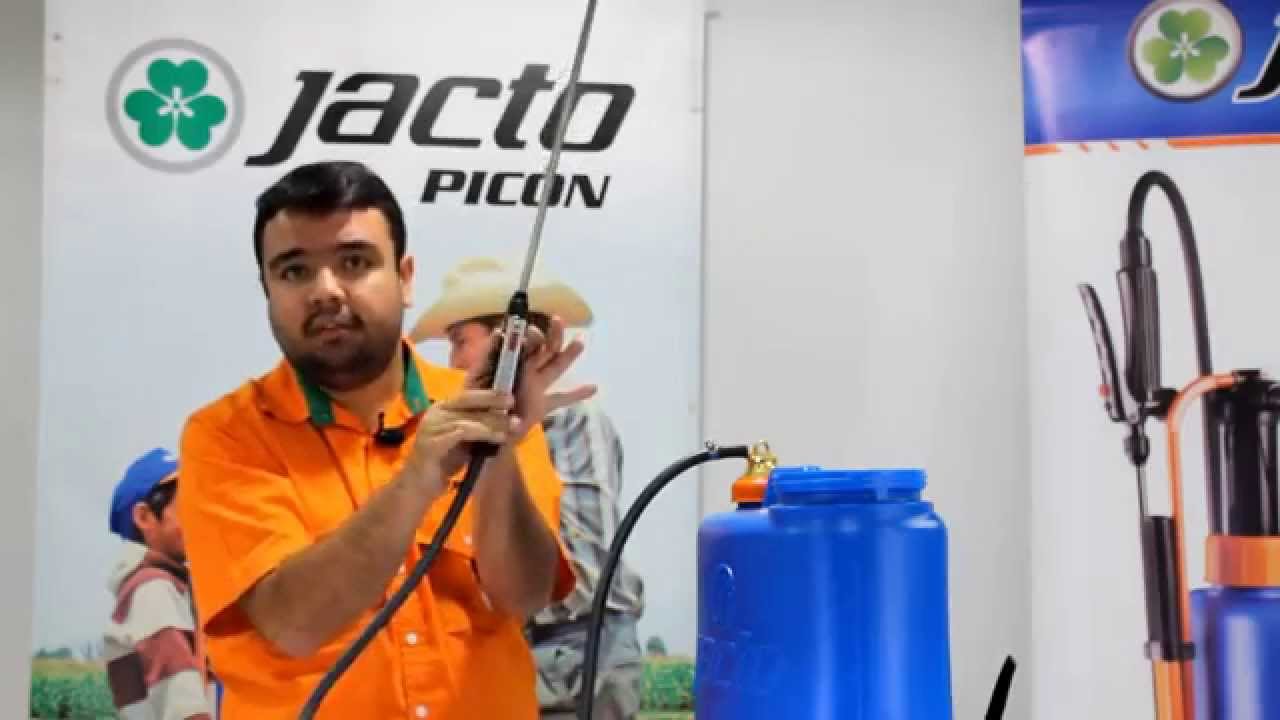 Cómo armar una  mochila-fumigadora JACTO ORIGINAL
