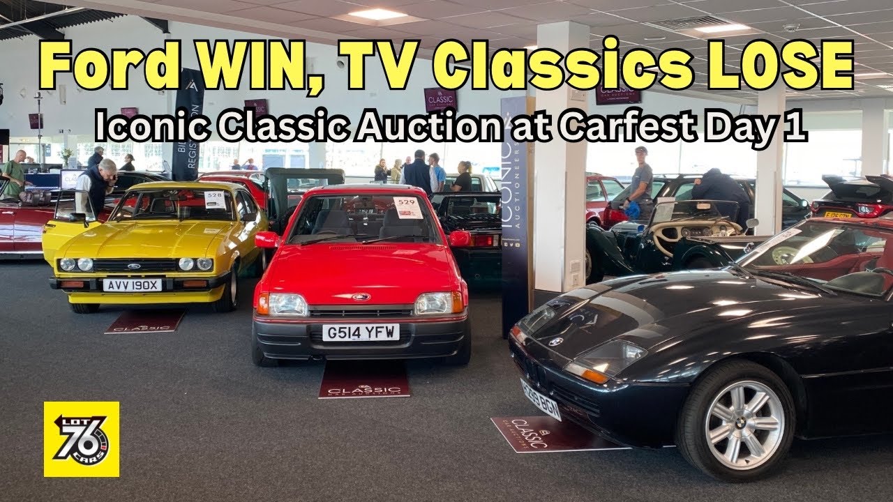 Iconic Classic Car Auction at Silverstone Day 1 - My PICKS, SALE RESULTS and BID TO PRICES
