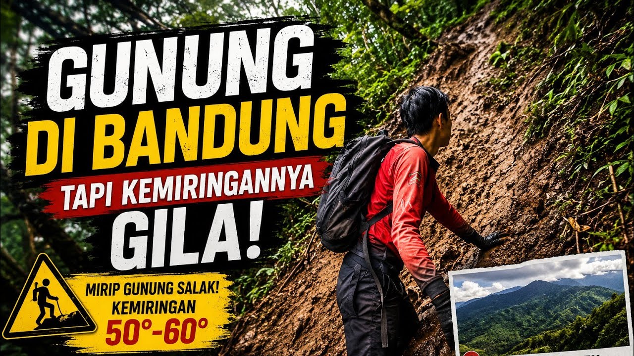 GUNUNG INI MIRIP GUNUNG SALAK