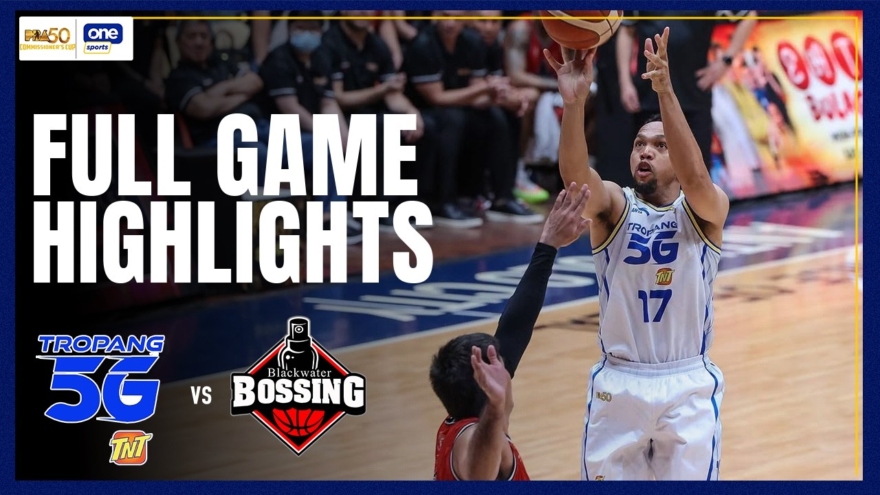 BLACKWATER vs TNT | FULL GAME HIGHLIGHTS | PBA SEASON 50 COMMISSIONER&rsquo;S CUP