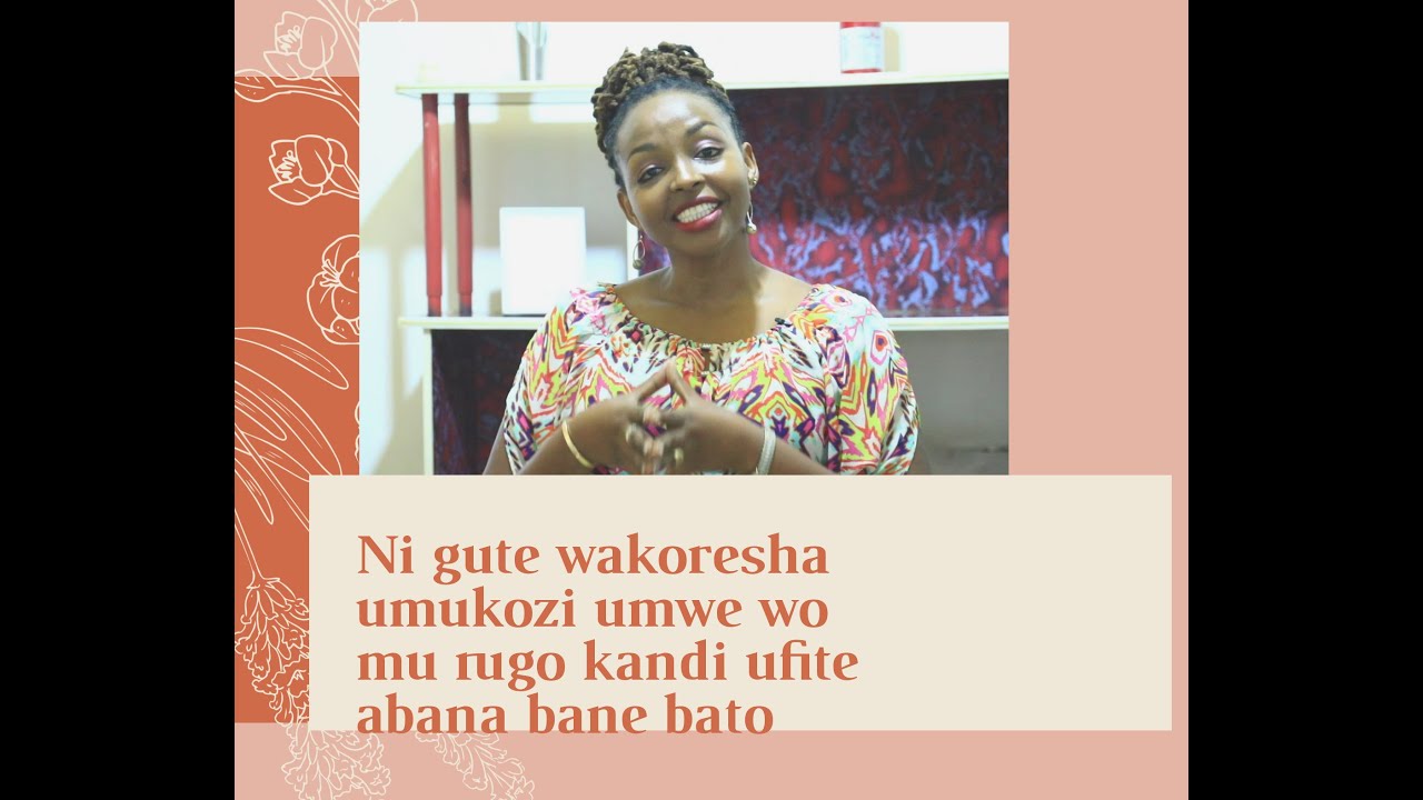 Ni gute wakoresha umukozi umwe wo murugo kandi ufite abana bane bato