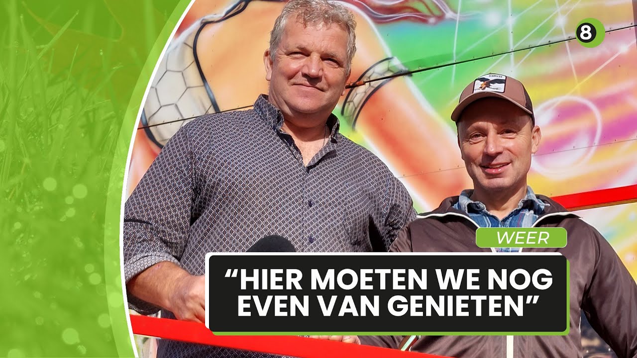 Weerboer voorspelt zonnig en droog weekend vanaf kermis in Stokkum