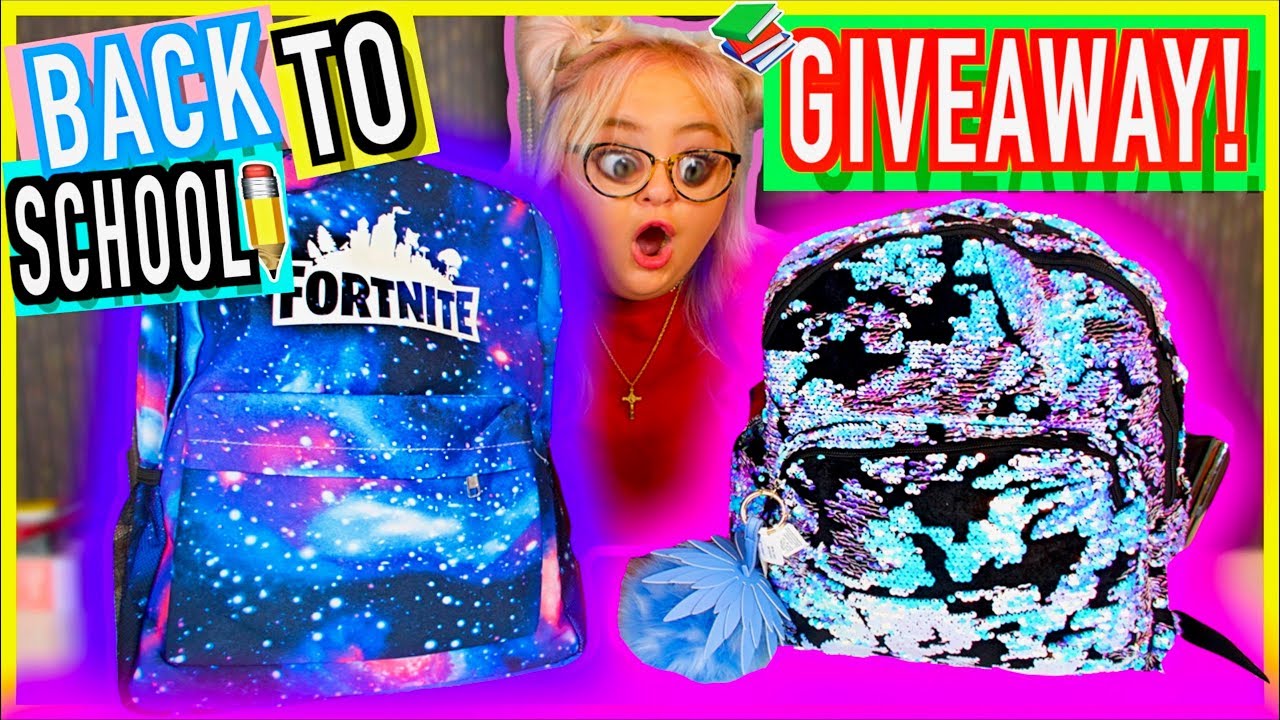 HUGE BACK TO SCHOOL GIVEAWAY 2018!!!
