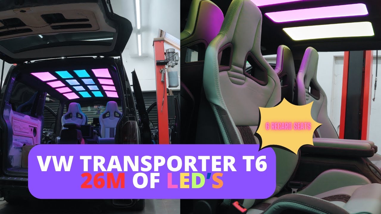 Did we just build the CRAZIEST Volkswagen Transporter T6 build?