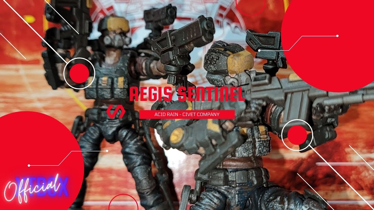 1:18 Scale Acid Rain Civet Company Aegis Sentinel Unboxing + Review
