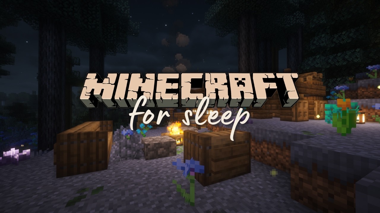Minecraft ASMR | Forever Midnight: Where the Forest Feels Like Home (Soft Spoken)