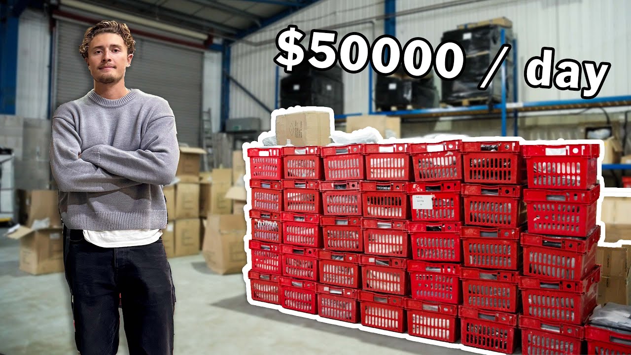 A Tour of My Clothing Brand's Warehouse